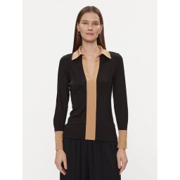 Boss Blúz Elanty 50505794 Fekete Slim Fit
