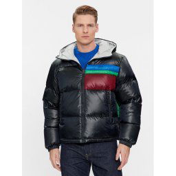 Lacoste Pehelykabát BH1639 Fekete Regular Fit