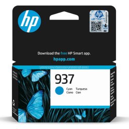 HP 937 (4S6W2NE) - eredeti patron, cyan (azúrkék)
