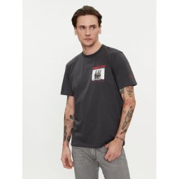 Replay Póló M6766.000.22662 Szürke Regular Fit