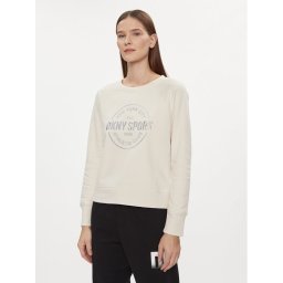DKNY Sport Pulóver DP3T9561 Bézs Regular Fit