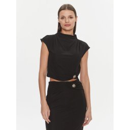 Guess Blúz W4RP40 KAQL2 Fekete Slim Fit