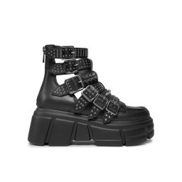 Steve Madden Bokacsizma Takecharge Bootie SM11002638 SM11002638-001 Fekete