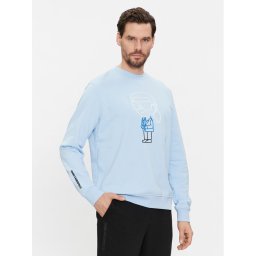 KARL LAGERFELD Pulóver 705404 541900 Kék Regular Fit