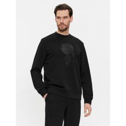 KARL LAGERFELD Pulóver 705400 541900 Fekete Regular Fit