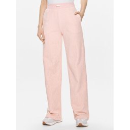 Guess Melegítő alsó Logo V4RB13 KC2W0 Rózsaszín Relaxed Fit