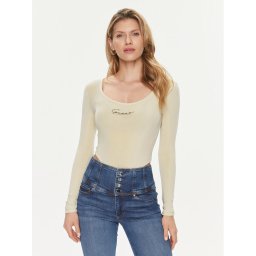 Guess Body Allycia V4RP05 KC2V0 Bézs Slim Fit