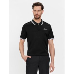 KARL LAGERFELD Pólóing 745080 541200 Fekete Regular Fit