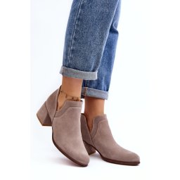 Női magassarkú bokacsízma step in style MM-190527