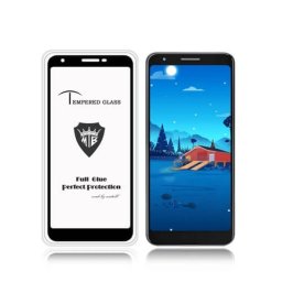 3D Edzett üveg Google Pixel 3a XL fekete