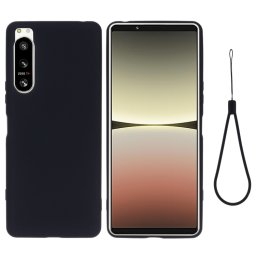RUBBER Védőburkolat Sony Xperia 5 IV fekete