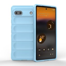 STEPS Védőburkolat a Google Pixel 6a telefonhoz világoskék