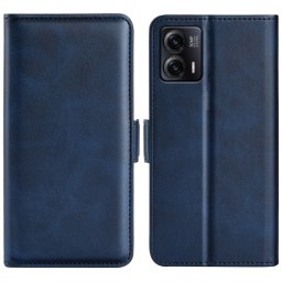 SIDE Wallet tok Motorola Moto G73 5G kék