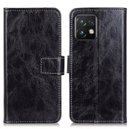 RETRO Wallet tok Motorola Edge 40 Pro fekete