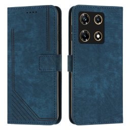 STRIPE Pénztárca tok pánttal Infinix Note 30 Pro kék