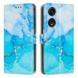 ART MARBLE pénztárcavédő Oppo A98 5G BLUE GREEN