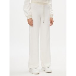 Liu Jo Sport Kötött nadrág TA4052 MS005 Ekru Bootcut Fit