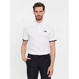 KARL LAGERFELD Pólóing 745403 541233 Fehér Regular Fit