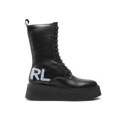 KARL LAGERFELD Bokacsizma KL42475 Fekete