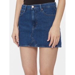 Tommy Jeans Farmer szoknya Izzie DW0DW17287 Kék Regular Fit
