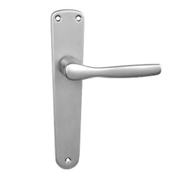 MAESTRO Christie hosszúcímes ajtókilincs garnitúra (F1 aluminium, blind)