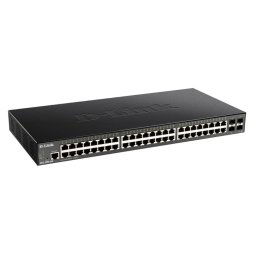 D-Link DGS-1250-52X, 48 portos Gigabit Smart Managed Switch 4x 10G SFP portokkal