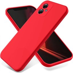 RUBBER Motorola Moto G54 5G / G54 5G Power Edition védőburkolat piros