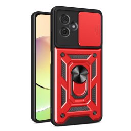 RING KAMERA Borító tartóval Motorola Moto G54 5G / G54 5G Power Edition piros