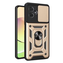 RING KAMERA Borító tartóval Motorola Moto G54 5G / G54 5G Power Edition aranyhoz