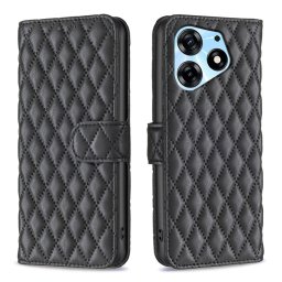 LATTICE Tecno Spark 10 Pro fekete védőtok