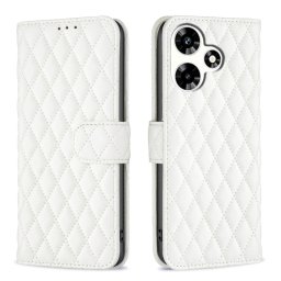 LATTICE Infinix Hot 30 fehér védőtok
