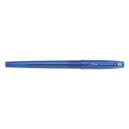 PILOT Golyóstoll, 0,22 mm, kupakos, PILOT "Super Grip G", kék