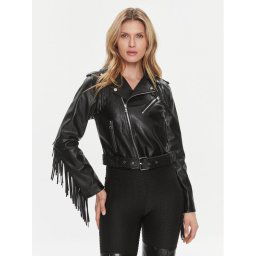 Liu Jo Műbőr dzseki WA4020 E0887 Fekete Regular Fit