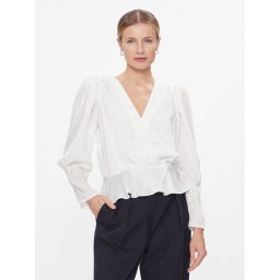 DKNY Blúz P34ANQ01 Fehér Regular Fit