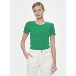 United Colors Of Benetton Póló 3GA2E16A0 Zöld Regular Fit