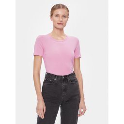 United Colors Of Benetton Póló 3GA2E16A0 Rózsaszín Regular Fit