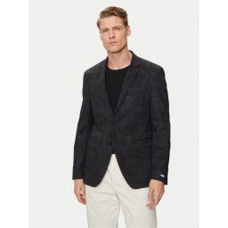 KARL LAGERFELD Zakó 155205 541007 Fekete Slim Fit
