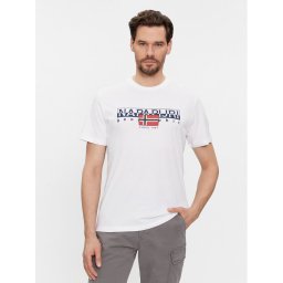 Napapijri Póló S-Aylmer NP0A4HTO Fehér Regular Fit