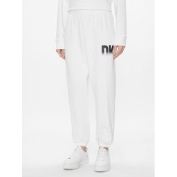 DKNY Sport Melegítő alsó DP3P3379 Fehér Relaxed Fit