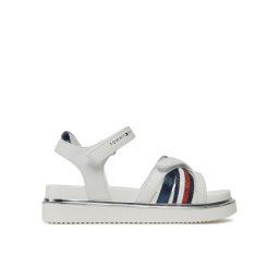 Tommy Hilfiger Szandál Velcro Sandal T3A2-33240-0273 M Fehér
