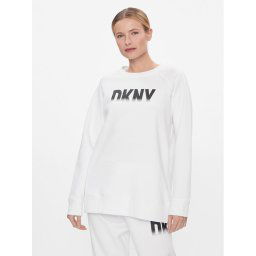 DKNY Sport Pulóver DP3T9623 Fehér Relaxed Fit