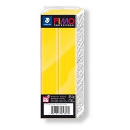 Gyurma, 454 g, égethető, FIMO \Professional\, sárga