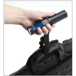 Digitális Kézi poggyász Mérleg Led lámpával 40kg-ig