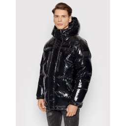 Calvin Klein Pehelykabát K10K108228 Fekete Regular Fit