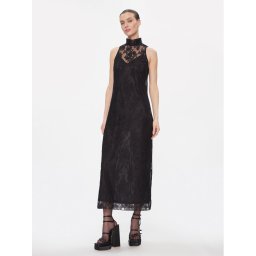 MAX&Co. Koktélruha Lino Fekete Regular Fit