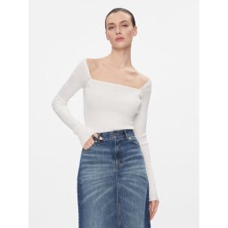MAX&Co. Blúz Tolone Fehér Slim Fit