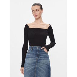 MAX&Co. Blúz Tolone Fekete Slim Fit