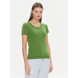 United Colors Of Benetton Póló 1091D1M10 Zöld Regular Fit