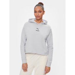 Puma Pulóver 67003380 Szürke Regular Fit