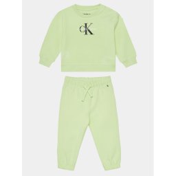 Calvin Klein Jeans Melegítő Monogram IN0IN00017 Zöld Regular Fit